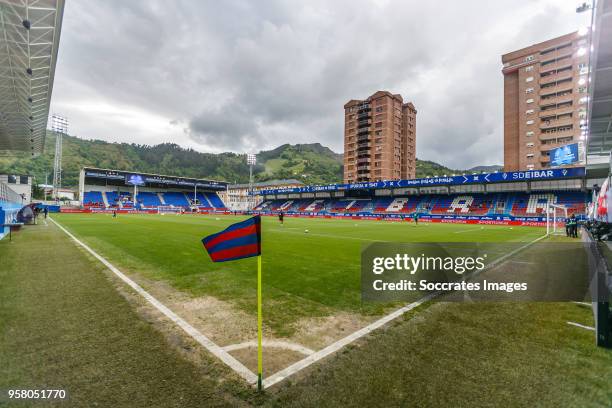 Stadium of Eibar during the La Liga Santander match between Eibar v Las Palmas at the Estadio Municipal de Ipurua on May 12, 2018 in Eibar Spain