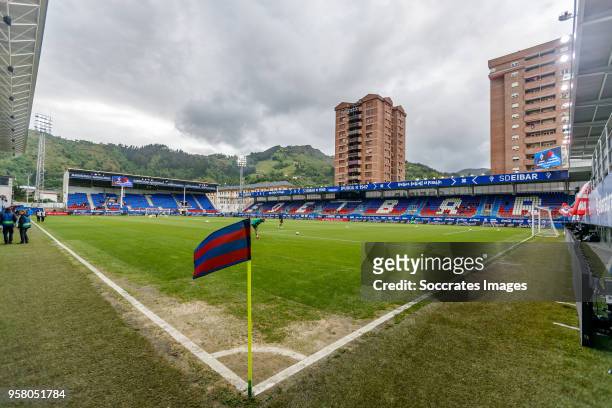 Stadium of Eibar during the La Liga Santander match between Eibar v Las Palmas at the Estadio Municipal de Ipurua on May 12, 2018 in Eibar Spain