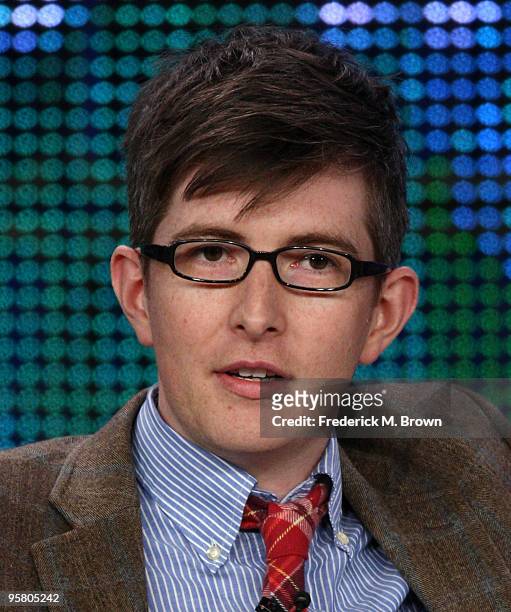 Choirmaster Gareth Malone of the television show "Choir" speaks during the BBC portion of The 2010 Winter TCA Press Tour at the Langham Hotel on...