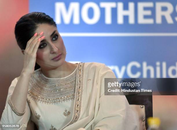 Goodwill Advocate Kareena Kapoor Khan during a program and panel discussion on #EveryChildAlive and safe motherhood, organised by UNICEF on the...