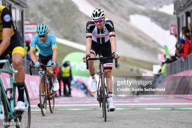 Arrival / Tom Dumoulin of The Netherlands and Team Sunweb / during the 101th Tour of Italy 2018, Stage 9 a 225km stage from Pesco Sannita to Gran...