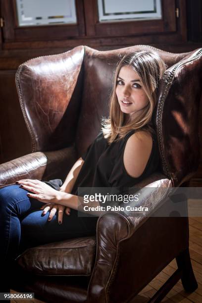 Cuban actress Ana de Armas poses for a portrait session on February 28, 2013 in Madrid, Spain.