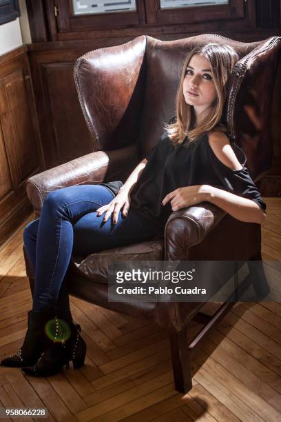 Cuban actress Ana de Armas poses for a portrait session on February 28, 2013 in Madrid, Spain.