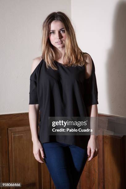 Cuban actress Ana de Armas poses for a portrait session on February 28, 2013 in Madrid, Spain.