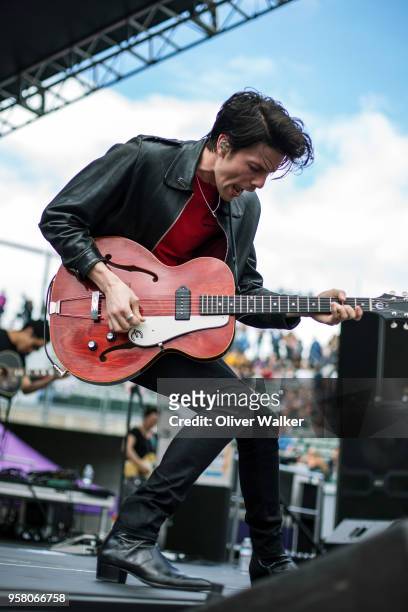 James Bay performs at StubHub Center on May 12, 2018 in Carson, California.