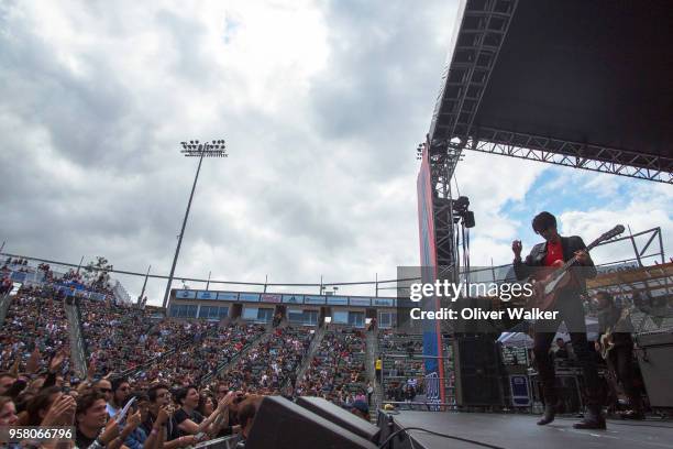 James Bay performs at StubHub Center on May 12, 2018 in Carson, California.