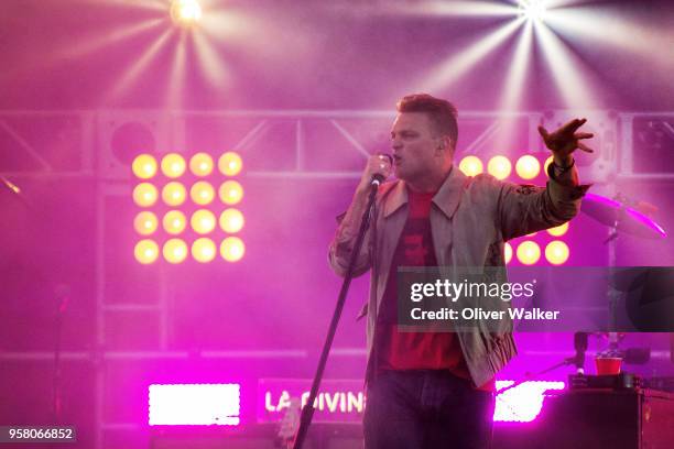 Nathan Willett of Cold War Kids performs at StubHub Center on May 12, 2018 in Carson, California.