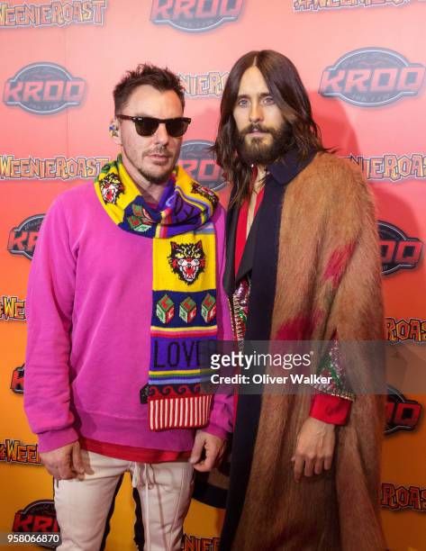 Shannon Leto and Jared Leto of Thirty Seconds to Mars attend at StubHub Center on May 12, 2018 in Carson, California.