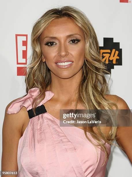 Giuliana Rancic attends Comcast Entertainment Group's 2010 TCA party at Langham Hotel on January 15, 2010 in Pasadena, California.