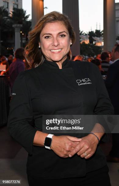 Chica executive chef Lorena Garcia attends the 12th annual Vegas Uncork'd by Bon Appetit Grand Tasting event presented by the Las Vegas Convention...
