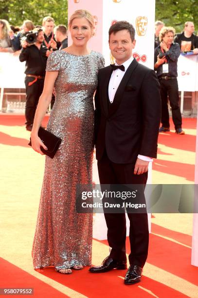 Ali Astall and Declan Donnelly attend the Virgin TV British Academy Television Awards at The Royal Festival Hall on May 13, 2018 in London, England.