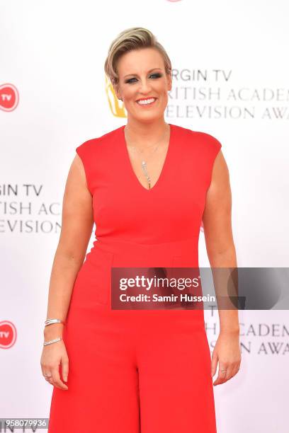 Nadine Mulkerrin attends the Virgin TV British Academy Television Awards at The Royal Festival Hall on May 13, 2018 in London, England.