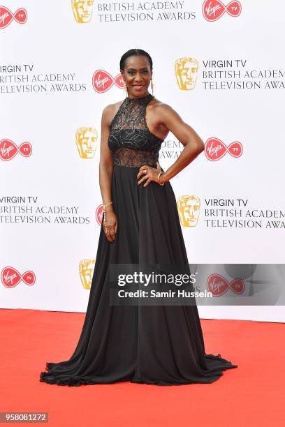 Jacqueline Boatswain attends the Virgin TV British Academy Television Awards at The Royal Festival Hall on May 13, 2018 in London, England.