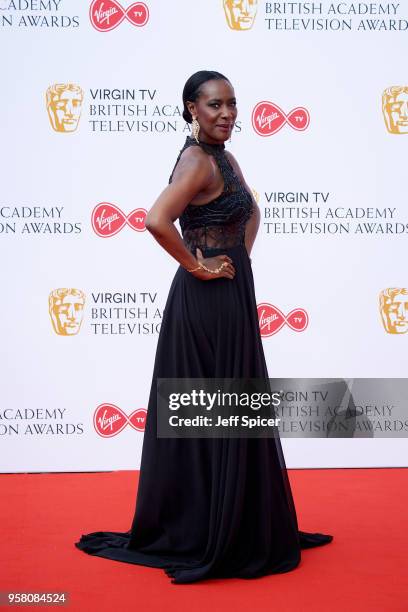 Jacqueline Boatswain attends the Virgin TV British Academy Television Awards at The Royal Festival Hall on May 13, 2018 in London, England.