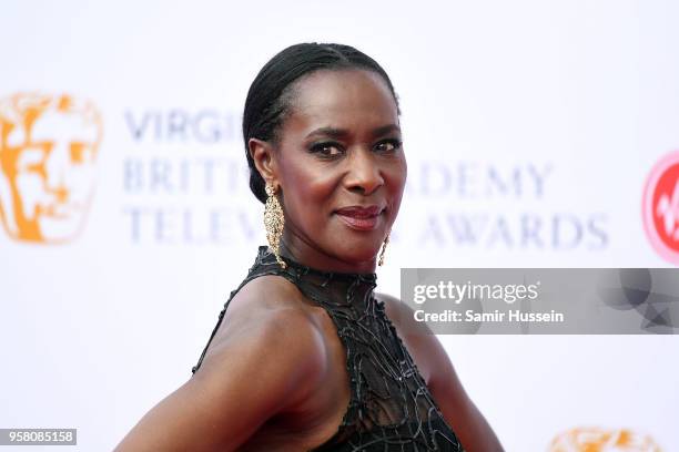 Jacqueline Boatswain attends the Virgin TV British Academy Television Awards at The Royal Festival Hall on May 13, 2018 in London, England.