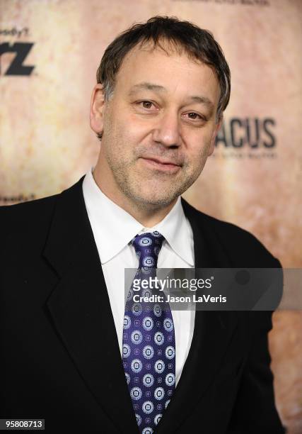 Producer Sam Raimi attends a screening of "Spartacus: Blood and Sand" at the Billy Wilder Theater at the Hammer Museum on January 14, 2010 in Los...