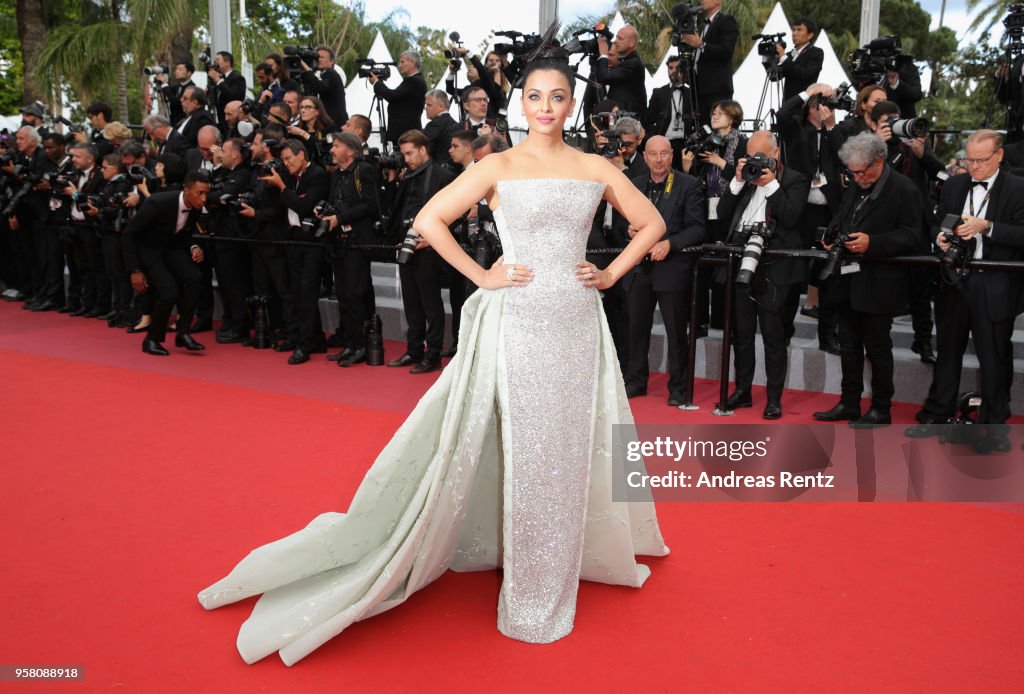 "Sink Or Swim (Le Grand Bain)" Red Carpet Arrivals - The 71st Annual Cannes Film Festival