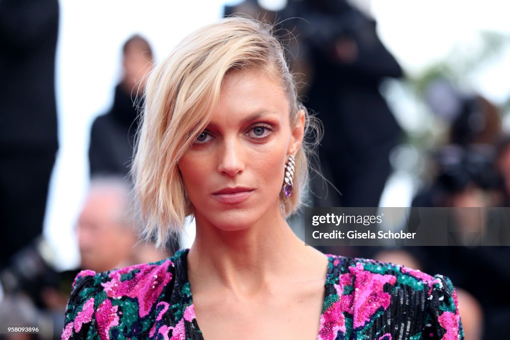 Model Anja Rubik attends the screening of "Sink Or Swim " during the