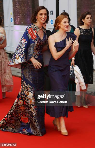 Haydn Gwynne and Rosalie Craig attend The Old Vic Bicentenary Ball to celebrate the theatre's 200th birthday at The Old Vic Theatre on May 13, 2018...