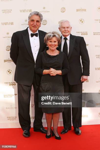 Jim Carter, Imelda Staunton and Sir Derek Jacobi attend The Old Vic Bicentenary Ball to celebrate the theatre's 200th birthday at The Old Vic Theatre...