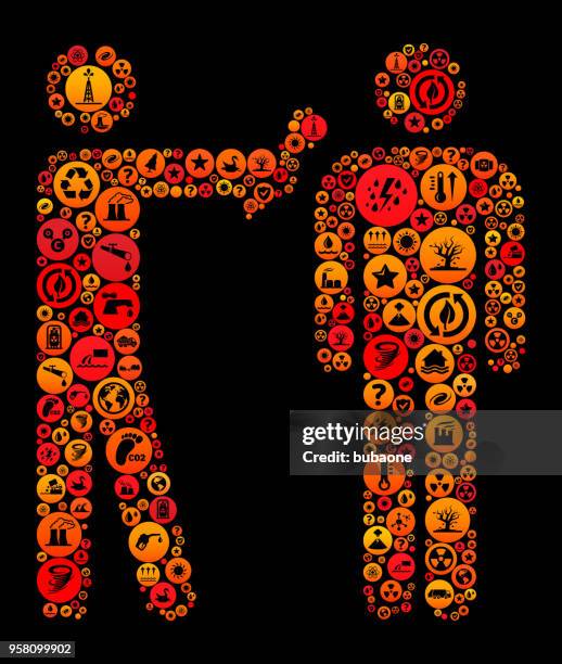 interview climate change vector icon pattern - press interview stock illustrations