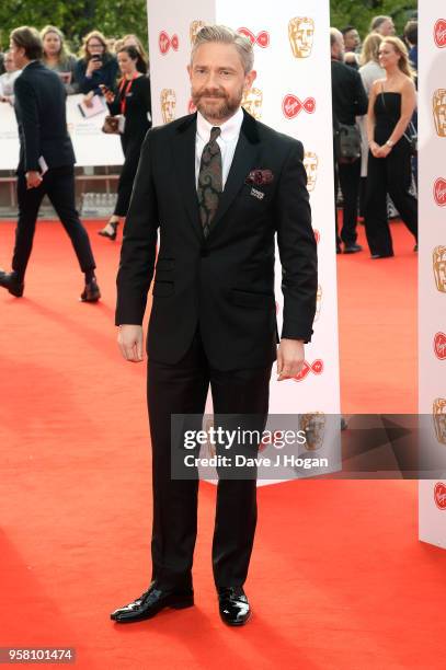 Martin Freeman attends the Virgin TV British Academy Television Awards at The Royal Festival Hall on May 13, 2018 in London, England.