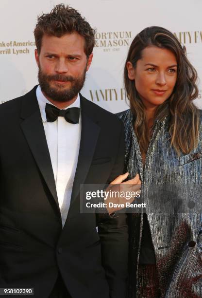 Jamie Dornan and Amelia Warner attend The Old Vic Bicentenary Ball to celebrate the theatre's 200th birthday at The Old Vic Theatre on May 13, 2018...