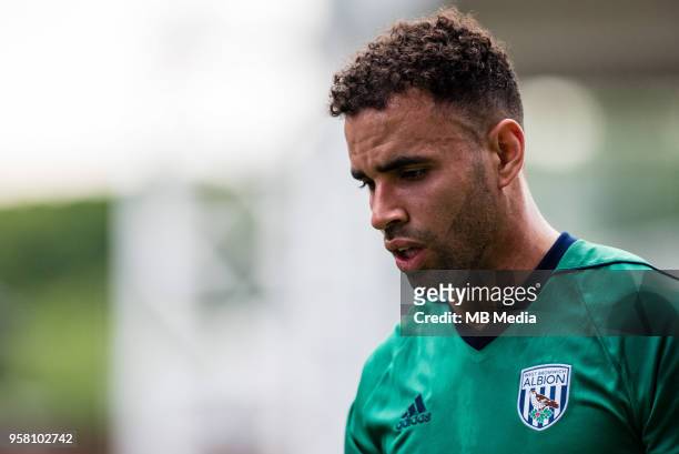 West Bromwich Albion Hal Robson Kanu during the Premier League match between Crystal Palace and West Bromwich Albion at Selhurst Park on May 13, 2018...
