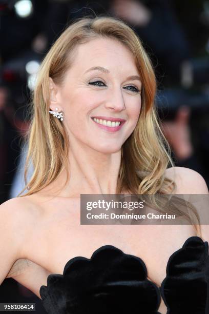 Actress Ludivine Sagnier attends the screening of "Sink Or Swim " during the 71st annual Cannes Film Festival at Palais des Festivals on May 13, 2018...