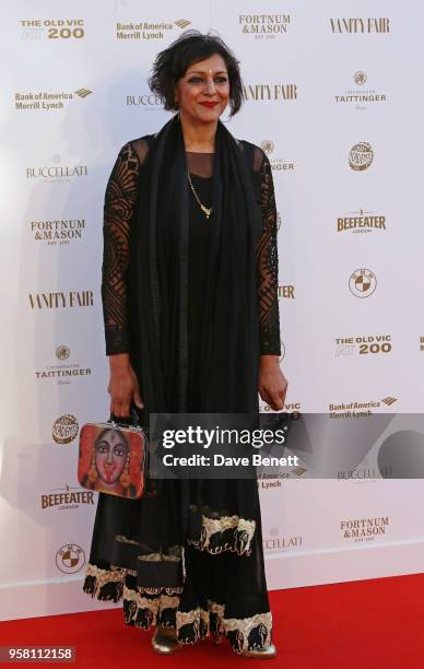 Meera Syal attends The Old Vic Bicentenary Ball to celebrate the theatre's 200th birthday at The Old Vic Theatre on May 13, 2018 in London, England.