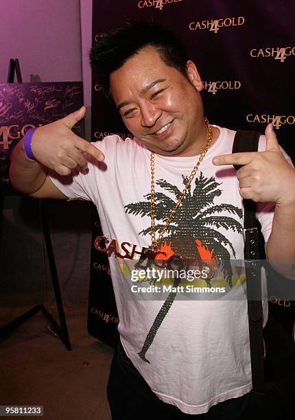 Actor Rex Lee poses at the Kari Feinstein Golden Globes Style Lounge at Zune LA on January 15, 2010 in Los Angeles, California.