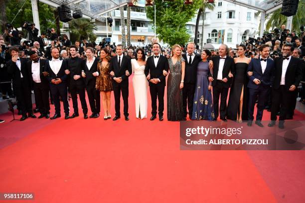 French producer Hugo Selignac, actor Balasingham Thamilchelvan, French actor Alban Ivanov, French actor Felix Moati, French actor Mathieu Amalric,...