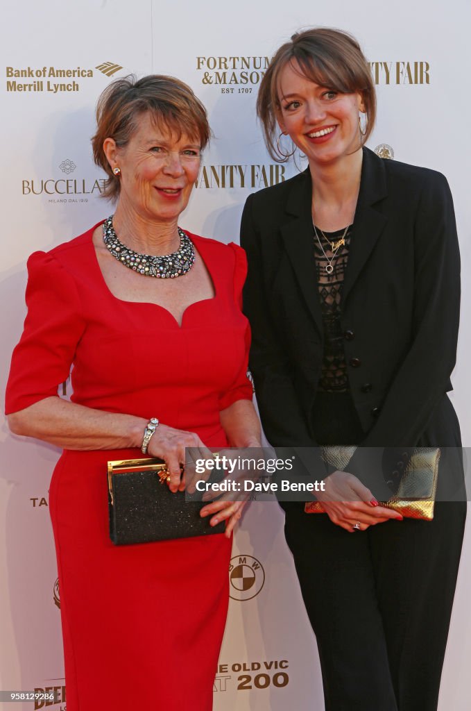Celia Imrie and Lucy Briggs-Owen attend The Old Vic Bicentenary Ball