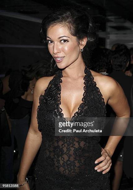 Actress Francesca Zappitelli at TV Guide�s Pre-Golden Globe Awards Party at Mi-6 Nightclub on January 15, 2010 in West Hollywood, California.