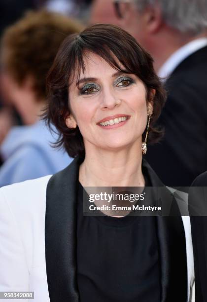 Geraldine Pailhas attends the screening of "Sink Or Swim " during the 71st annual Cannes Film Festival at Palais des Festivals on May 13, 2018 in...