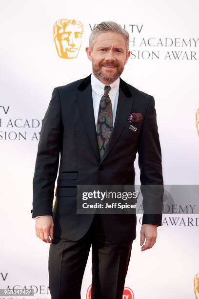 Martin Freeman attends the Virgin TV British Academy Television Awards at The Royal Festival Hall on May 13, 2018 in London, England.