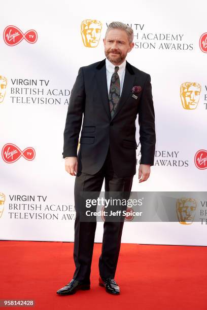 Martin Freeman attends the Virgin TV British Academy Television Awards at The Royal Festival Hall on May 13, 2018 in London, England.