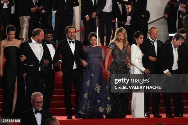 French actress Melanie Doutey, French actor Alban Ivanov, actor Balasingham Thamilchelvan, French director Gilles Lellouche, French actress Noee...