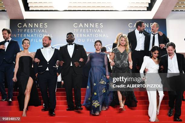 Belgian actor Jonathan Zaccai, French actress Melanie Doutey, French actor Alban Ivanov, actor Balasingham Thamilchelvan, French actress Noee Abita,...