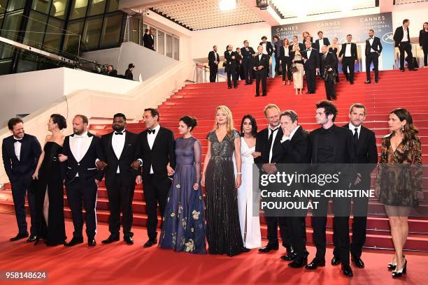 Belgian actor Jonathan Zaccai, French actress Melanie Doutey, French actor Alban Ivanov, actor Balasingham Thamilchelvan, French director Gilles...