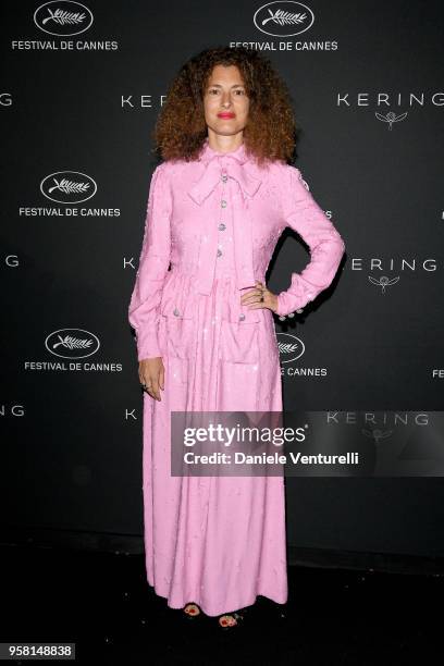 Ginevra Elkann attends the Women in Motion Awards Dinner, presented by Kering and the 71th Cannes Film Festival, at Place de la Castre on May 13,...