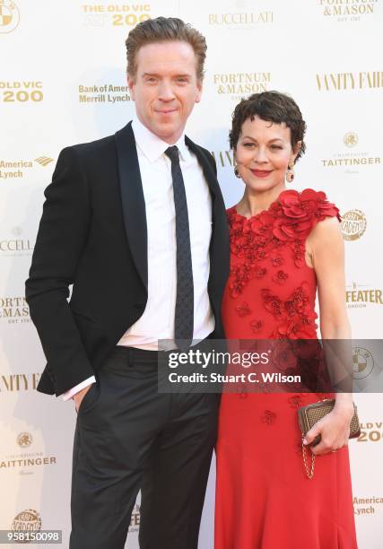 Damian Lewis and Helen McCrory attend The Old Vic Bicentenary Ball at The Old Vic Theatre on May 13, 2018 in London, England.