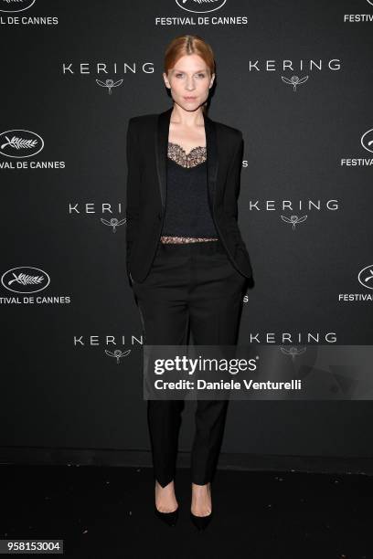 Clemence Poesie attends the Women in Motion Awards Dinner, presented by Kering and the 71th Cannes Film Festival, at Place de la Castre on May 13,...