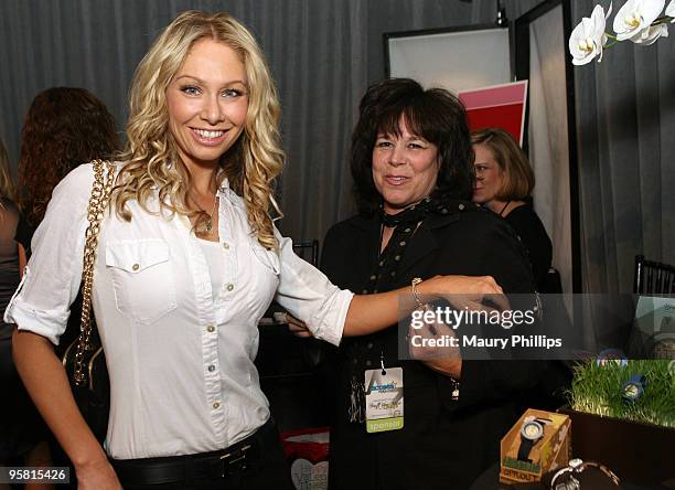 Dancer Kym Johnson attends Access Hollywood "Stuff You Must..." Lounge Produced by On 3 Productions Celebrating the Golden Globes - Day 2 at Sofitel...