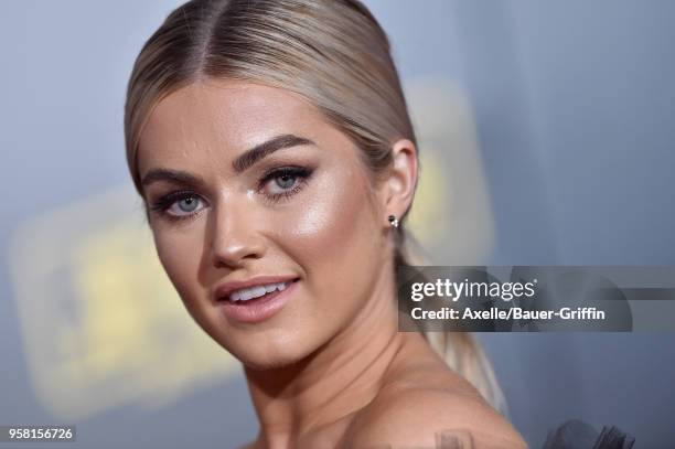 Dancer Lindsay Arnold arrives at the premiere of Disney Pictures and Lucasfilm's 'Solo: A Star Wars Story' at the El Capitan Theatre on May 10, 2018...