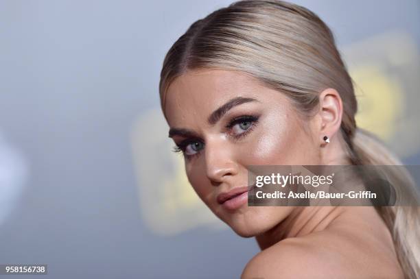 Dancer Lindsay Arnold arrives at the premiere of Disney Pictures and Lucasfilm's 'Solo: A Star Wars Story' at the El Capitan Theatre on May 10, 2018...