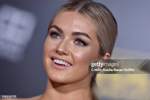 Dancer Lindsay Arnold arrives at the premiere of Disney Pictures and Lucasfilm's 'Solo: A Star Wars Story' at the El Capitan Theatre on May 10, 2018...