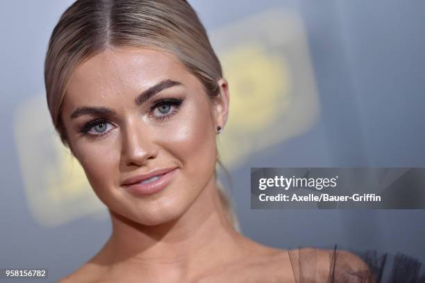 Dancer Lindsay Arnold arrives at the premiere of Disney Pictures and Lucasfilm's 'Solo: A Star Wars Story' at the El Capitan Theatre on May 10, 2018...