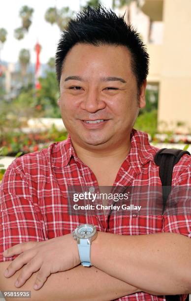 Actor Rex Lee poses at the Invicta Watch Group suite during the HBO Luxury Lounge in honor of the 67th annual Golden Globe Awards held at the Four...