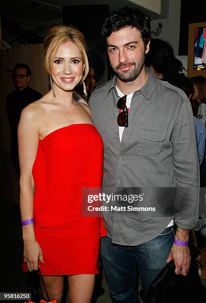 Actress Ashley Jones poses at the Kari Feinstein Golden Globes Style Lounge at Zune LA on January 14, 2010 in Los Angeles, California.